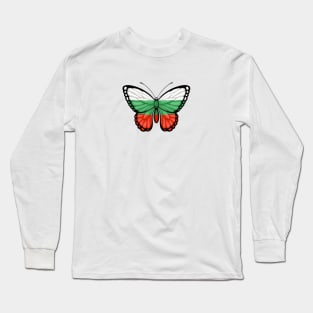 Bulgarian Flag Butterfly Long Sleeve T-Shirt